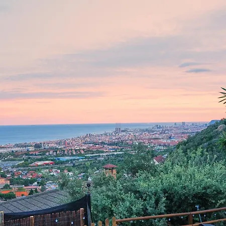 Aaa View Private Terrace Outdoor Heated Hot Tub Family Fun Badalona